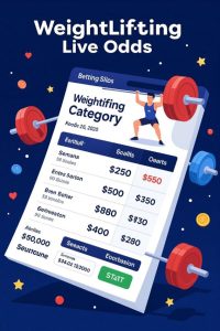 weightlifting live odds